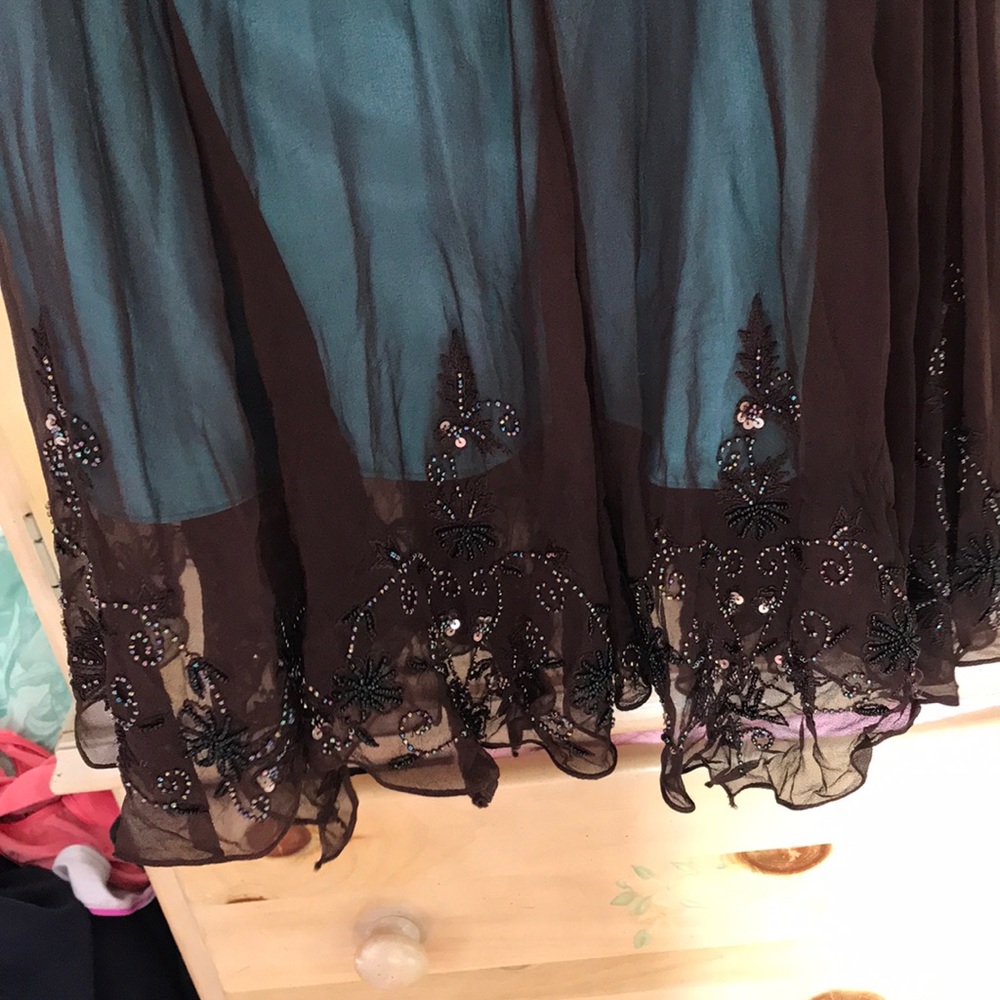 PAPELLE BOUTIQUE EVENING Cocktail Dress Sz. 10 - Picture 3 of 8